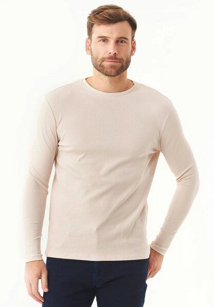ORGANICATION Geripptes Langarmshirt aus Bio-Baumwolle von ORGANICATION