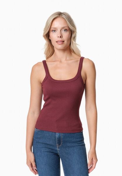 ORGANICATION IPEEK | Ripp-Tanktop aus TENCEL Modal und Bio-Baumwolle von ORGANICATION