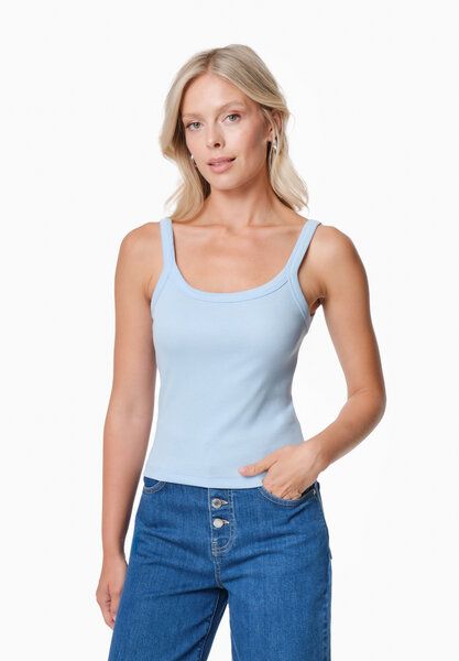 ORGANICATION IPEEK | Ripp-Tanktop aus TENCEL Modal und Bio-Baumwolle von ORGANICATION