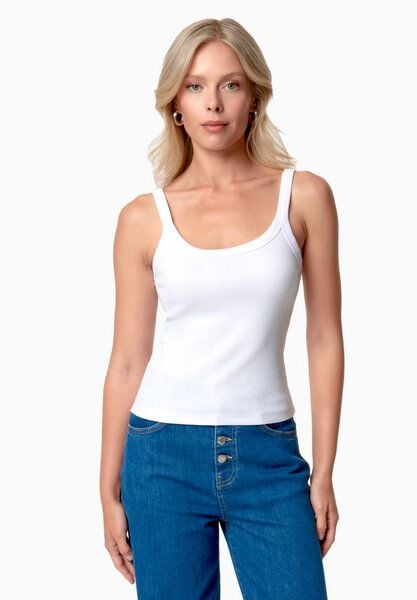 ORGANICATION IPEEK | Ripp-Tanktop aus TENCEL Modal und Bio-Baumwolle von ORGANICATION