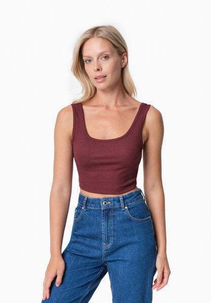 ORGANICATION IRISS | Ripp-Crop-Top aus TENCEL Modal und Bio-Baumwolle von ORGANICATION