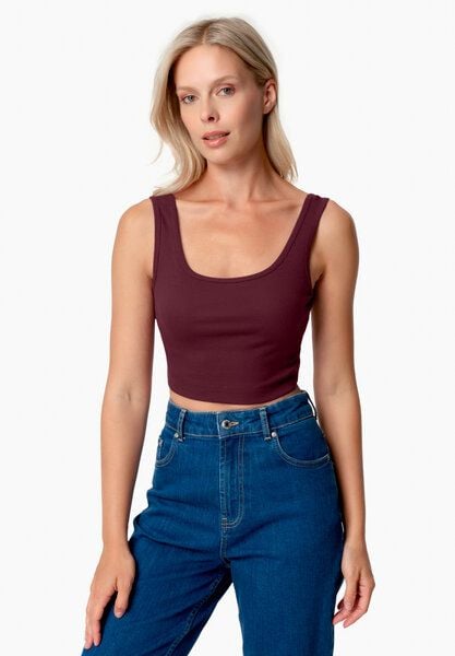 ORGANICATION IRISS | Ripp-Crop-Top aus TENCEL Modal und Bio-Baumwolle von ORGANICATION