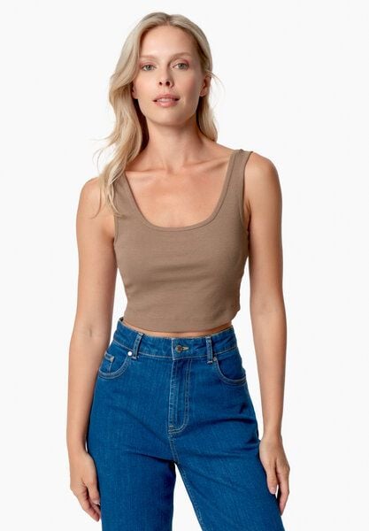 ORGANICATION IRISS | Ripp-Crop-Top aus TENCEL Modal und Bio-Baumwolle von ORGANICATION