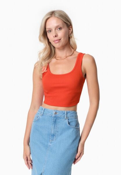 ORGANICATION IRISS | Ripp-Crop-Top aus TENCEL Modal und Bio-Baumwolle von ORGANICATION