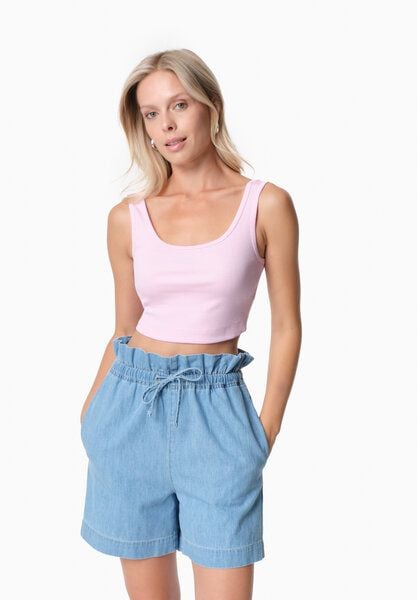 ORGANICATION IRISS | Ripp-Crop-Top aus TENCEL Modal und Bio-Baumwolle von ORGANICATION