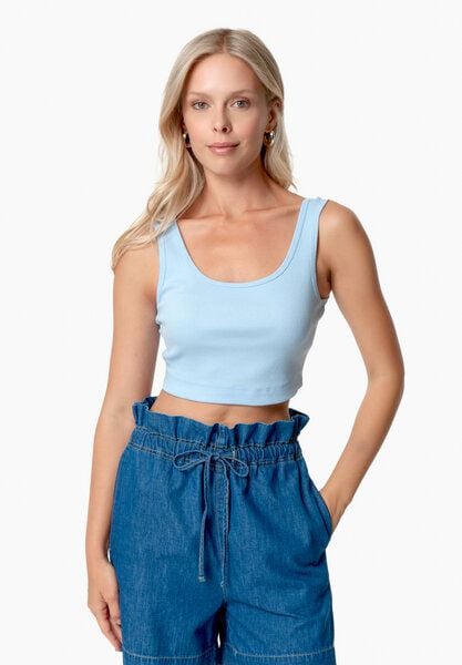 ORGANICATION IRISS | Ripp-Crop-Top aus TENCEL Modal und Bio-Baumwolle von ORGANICATION