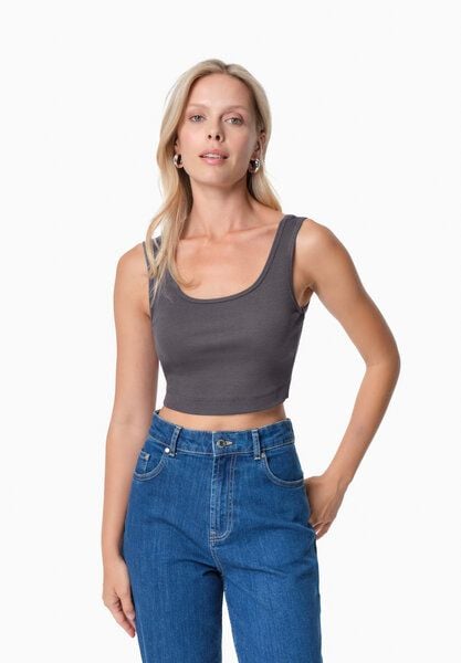 ORGANICATION IRISS | Ripp-Crop-Top aus TENCEL Modal und Bio-Baumwolle von ORGANICATION