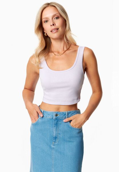ORGANICATION IRISS | Ripp-Crop-Top aus TENCEL Modal und Bio-Baumwolle ORGANICATION IRISS | Ripp-Crop-Top aus TENCEL Modal und Bio-Baumwolle von ORGANICATION