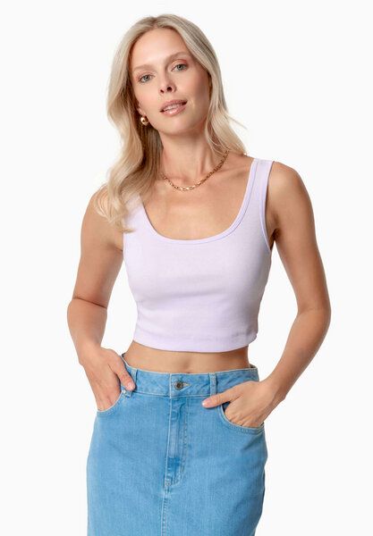 ORGANICATION IRISS | Ripp-Crop-Top aus TENCEL Modal und Bio-Baumwolle von ORGANICATION