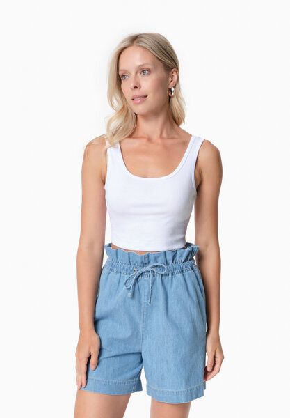 ORGANICATION IRISS | Ripp-Crop-Top aus TENCEL Modal und Bio-Baumwolle von ORGANICATION