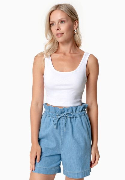 ORGANICATION IRISS | Ripp-Crop-Top aus TENCEL Modal und Bio-Baumwolle von ORGANICATION