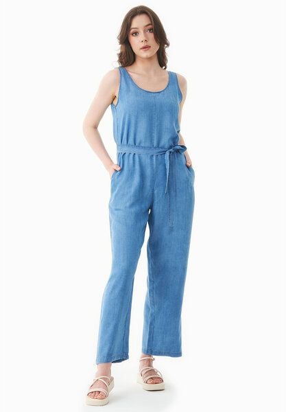 ORGANICATION Jumpsuit aus TENCEL Lyocell in Denim-Optik von ORGANICATION