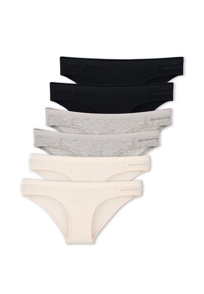 ORGANICATION KAMILLA | Slip aus Bio-Baumwolle und TENCEL Modal im 6er-Pack ORGANICATION KAMILLA | Slip aus Bio-Baumwolle und TENCEL Modal im 6er-Pack von ORGANICATION