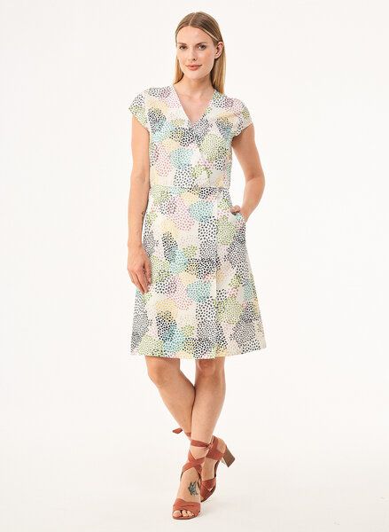 ORGANICATION Kleid aus TENCEL Lyocell mit Allover-Print von ORGANICATION