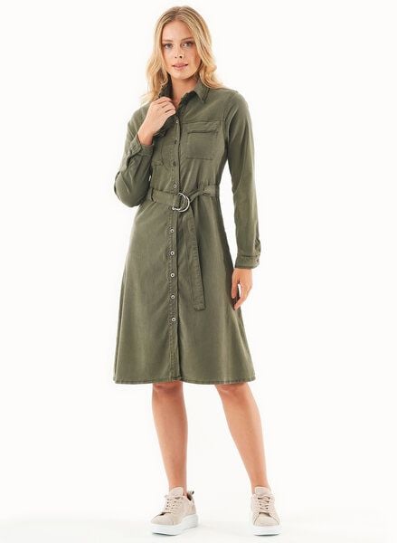 ORGANICATION Hemdblusenkleid aus TENCEL Lyocell und Bio-Baumwolle von ORGANICATION