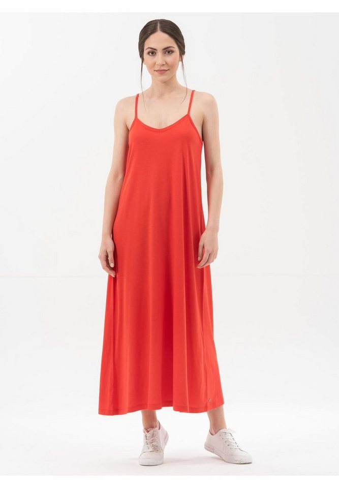 ORGANICATION Kleid & Hose Spaghettiträger-Kleid aus Tencel™ mit Bio-Baumwolle ORGANICATION Kleid & Hose Spaghettiträger-Kleid aus Tencel™ mit Bio-Baumwolle von ORGANICATION