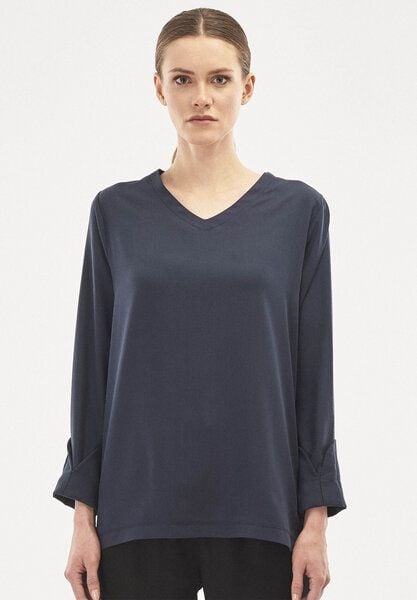 ORGANICATION Langarm Bluse aus TENCEL Lyocell von ORGANICATION
