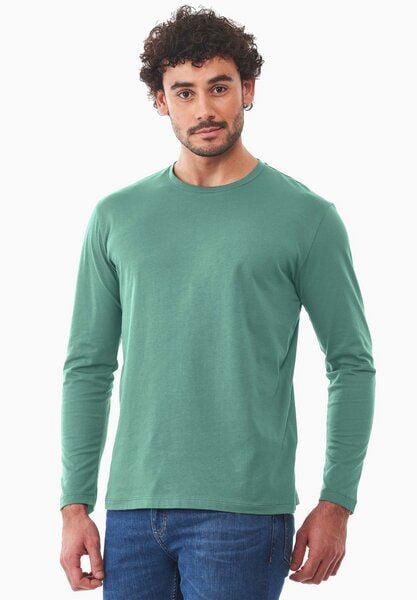 ORGANICATION Langarmshirt aus Bio-Baumwolle von ORGANICATION