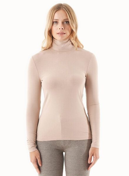 ORGANICATION Langarmshirt aus LENZING ECOVERO mit Rollkragen von ORGANICATION