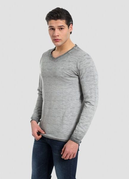 ORGANICATION MOR-4120 HERREN GARMENT DYED LANGARM T-SHIRT von ORGANICATION