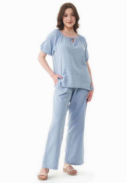 ORGANICATION Musselin Hose aus Bio-Baumwolle von ORGANICATION