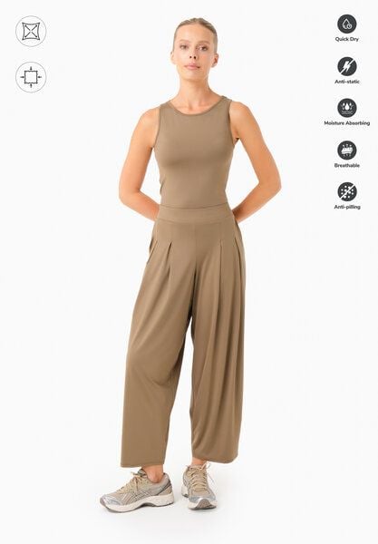 ORGANICATION PEENY | Weit geschnittene Hose aus recyceltem Polyamid von ORGANICATION