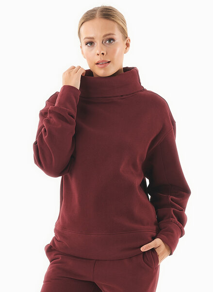 ORGANICATION Sweatshirt aus Bio-Baumwolle mit Rollkragen von ORGANICATION