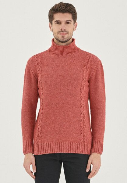 ORGANICATION Rollkragenpullover aus Bio-Merinowolle und Bio-Baumwolle von ORGANICATION