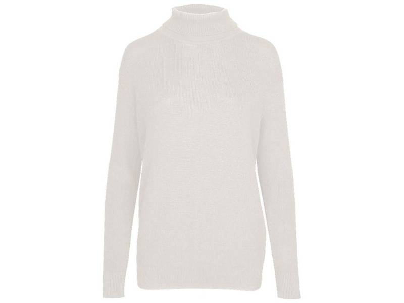 ORGANICATION Rundhalspullover ORGANICATION Bio-Damen-Pullover mit geripptem Roll von ORGANICATION