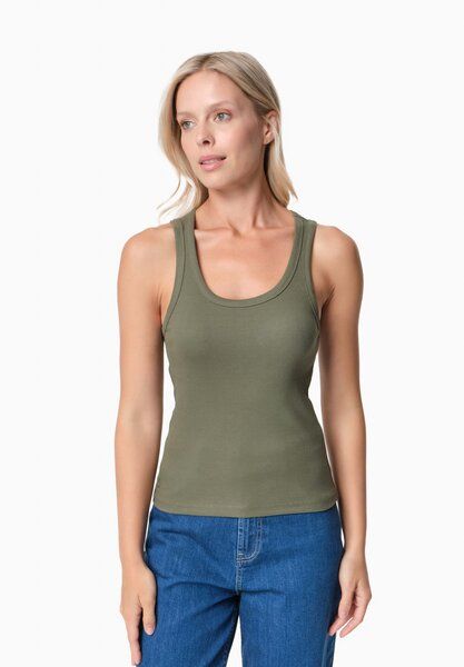 ORGANICATION SOFFIA | Rib Top aus Bio-Baumwolle von ORGANICATION