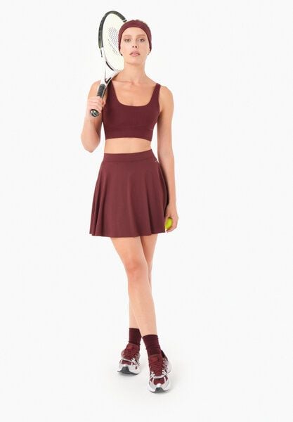 ORGANICATION SUMMER | Sport-Skort mit Innenshorts aus recyceltem Polyamid von ORGANICATION