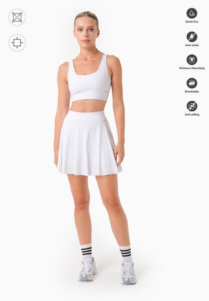 ORGANICATION SUMMER | Sport-Skort mit Innenshorts aus recyceltem Polyamid ORGANICATION SUMMER | Sport-Skort mit Innenshorts aus recyceltem Polyamid von ORGANICATION