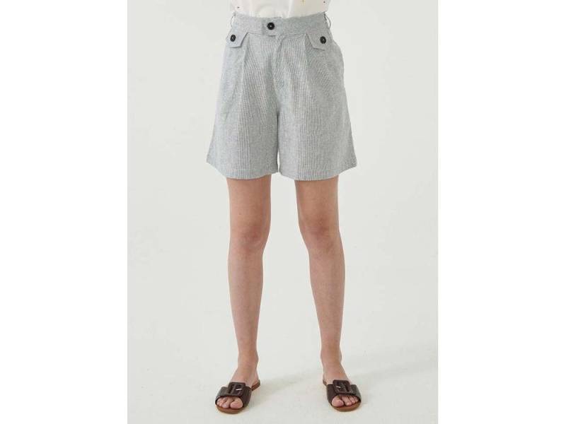 ORGANICATION Shorts ORGANICATION Bio-Damen-Hose kurz mit Bundfalte von ORGANICATION