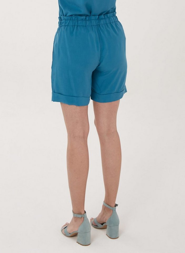 ORGANICATION Shorts Paperbag-Shorts aus Tencel™ mit Kordelzug in Ocean von ORGANICATION