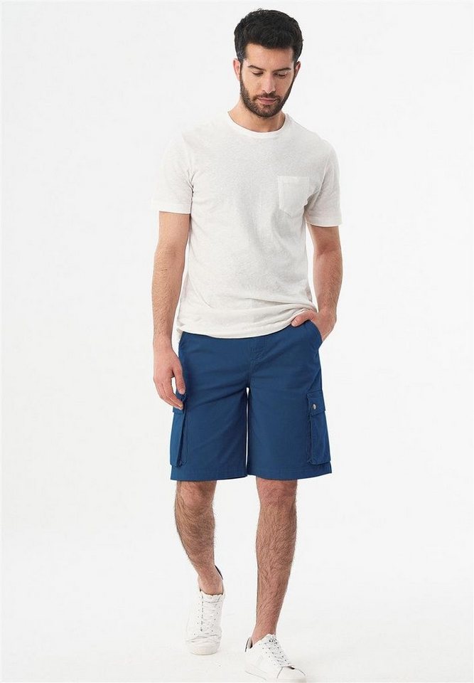 ORGANICATION Shorts Men's Regular Fit Garment Dyed Shorts in Navy von ORGANICATION
