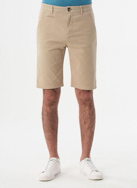 ORGANICATION Slim Chino-Shorts aus Bio-Baumwolle von ORGANICATION