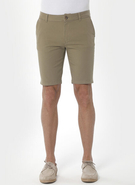 ORGANICATION Slim Chino-Shorts aus Bio-Baumwolle von ORGANICATION