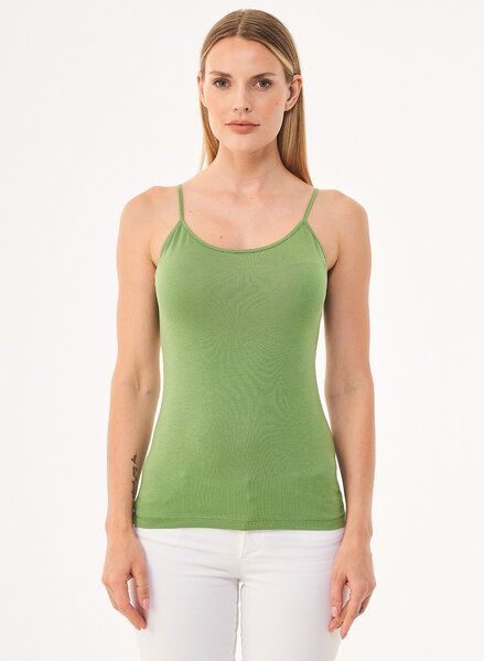 ORGANICATION Spaghettiträger-Top aus TENCEL Lyocell und Bio-Baumwolle von ORGANICATION