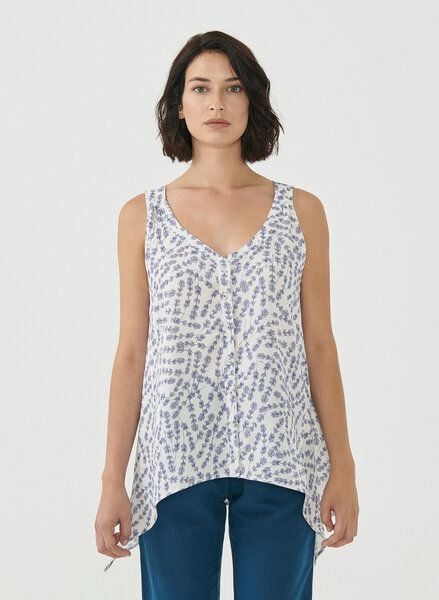 ORGANICATION Spaghettiträger-Top aus TENCEL mit Allover-Print von ORGANICATION
