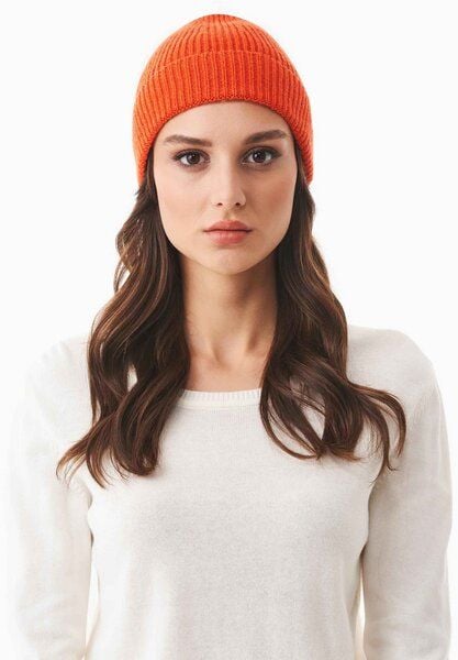 ORGANICATION Strick-Beanie aus Bio-Merinowolle und Bio-Baumwolle von ORGANICATION