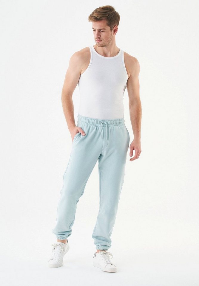 ORGANICATION Sweathose Pars-Men's Sweatpants in Mint Blue von ORGANICATION