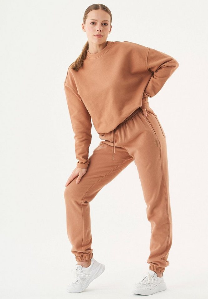 ORGANICATION Sweathose Peri-Women's Loose Fit Sweatpants in Light Brown von ORGANICATION
