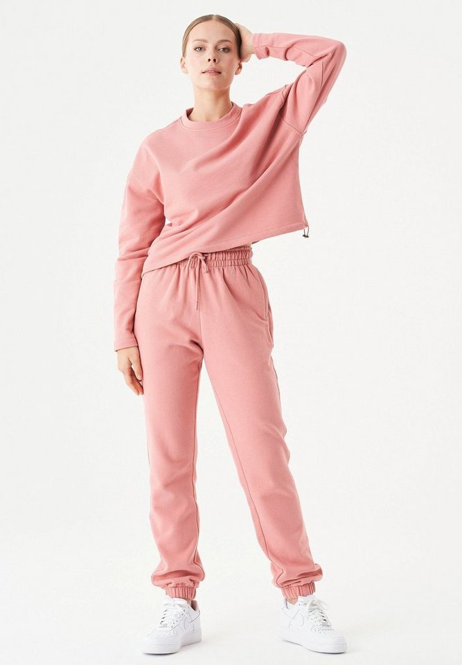 ORGANICATION Sweathose Peri-Women's Loose Fit Sweatpants in Blush von ORGANICATION