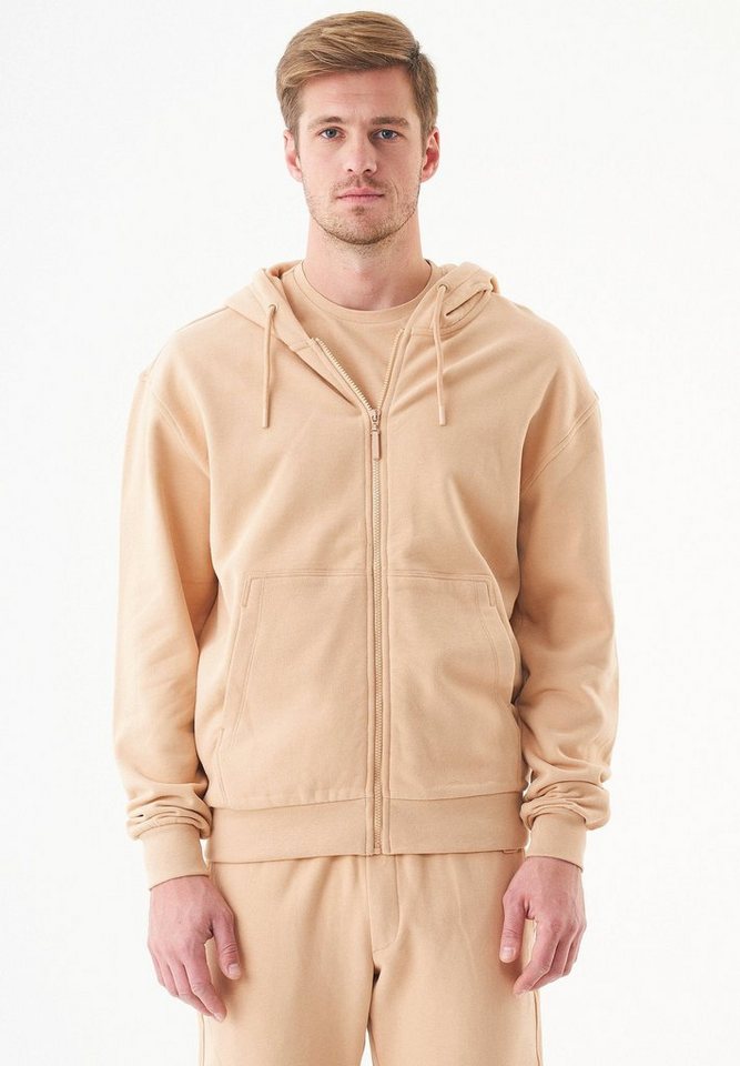 ORGANICATION Sweatjacke Junda-Unisex Full Zip Hoodie in Beige von ORGANICATION