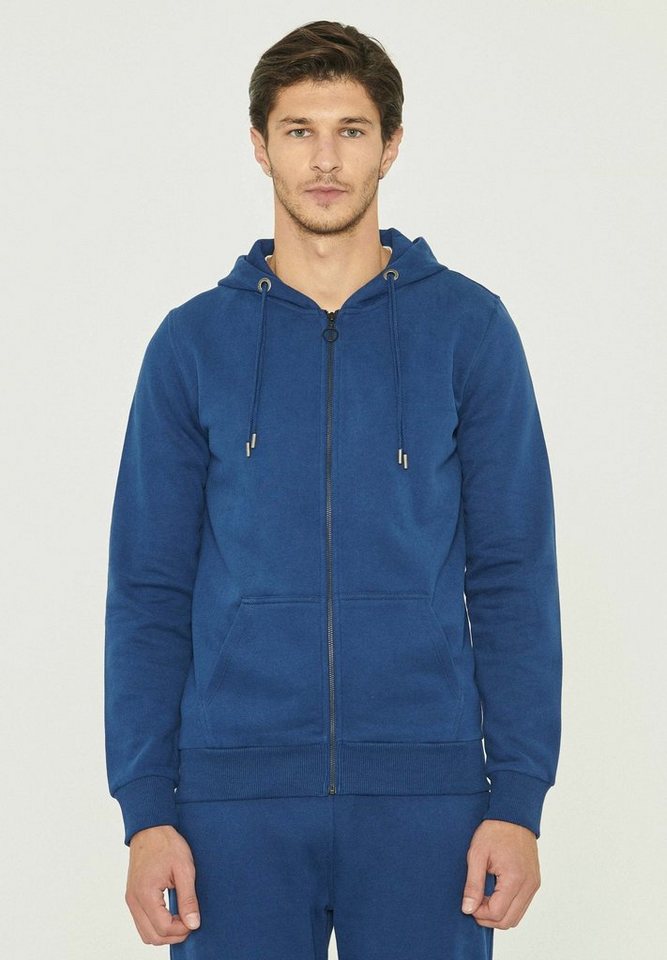 ORGANICATION Sweatjacke Men's Zipped Sweat Jacket in Navy von ORGANICATION