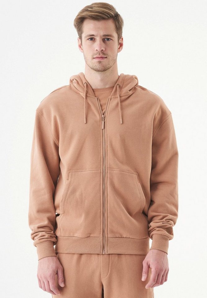 ORGANICATION Sweatjacke Junda-Unisex Full Zip Hoodie in Light Brown ORGANICATION Sweatjacke Junda-Unisex Full Zip Hoodie in Light Brown von ORGANICATION