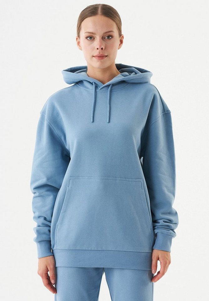 ORGANICATION Sweatshirt Halki-Unisex Hoodie in Steel Blue von ORGANICATION
