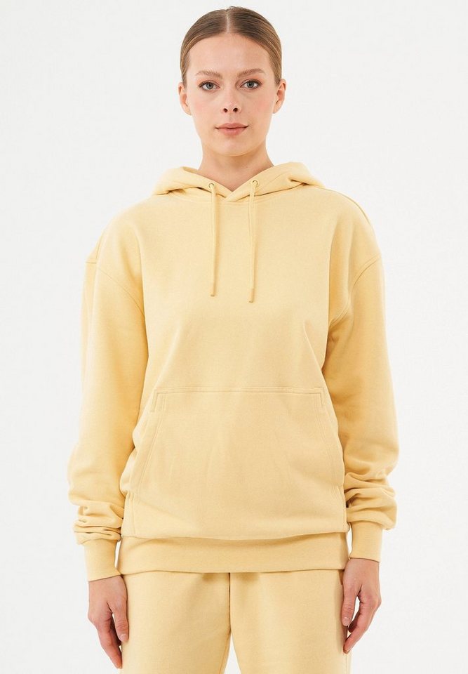 ORGANICATION Sweatshirt Halki-Unisex Hoodie in Soft Yellow von ORGANICATION