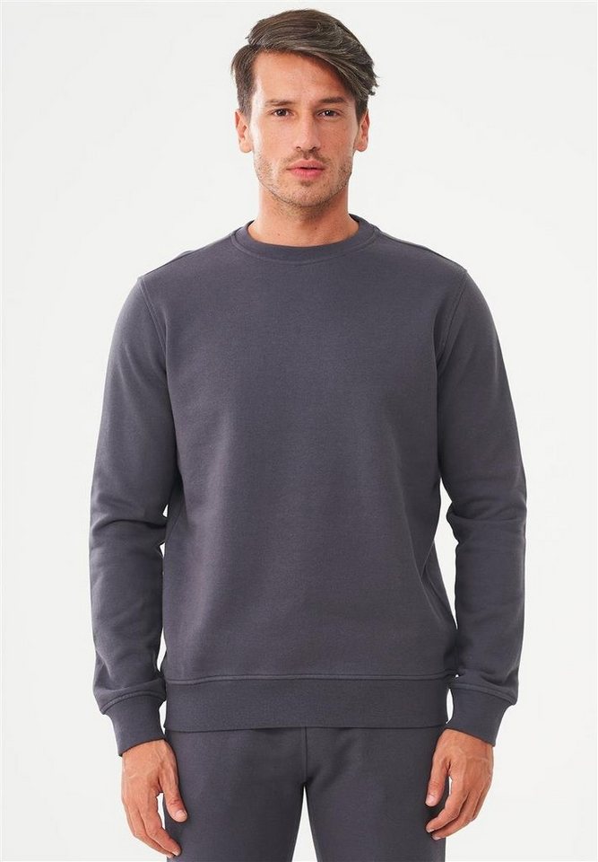 ORGANICATION Sweatshirt Men's Sweatshirt in Asphalt von ORGANICATION