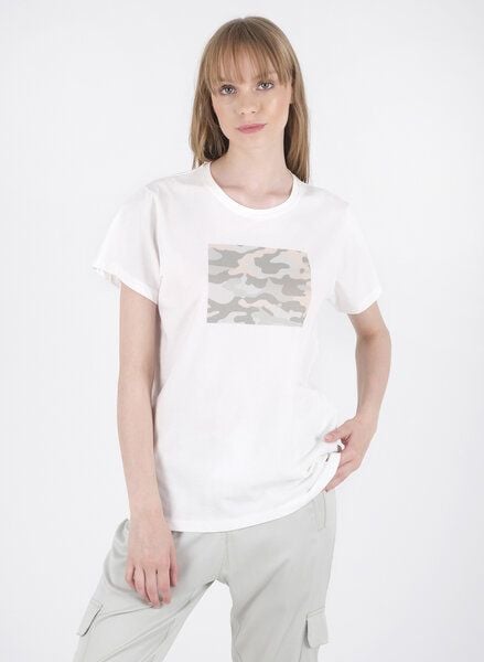 ORGANICATION T-Shirt aus Bio-Baumwolle mit Camo-Print von ORGANICATION